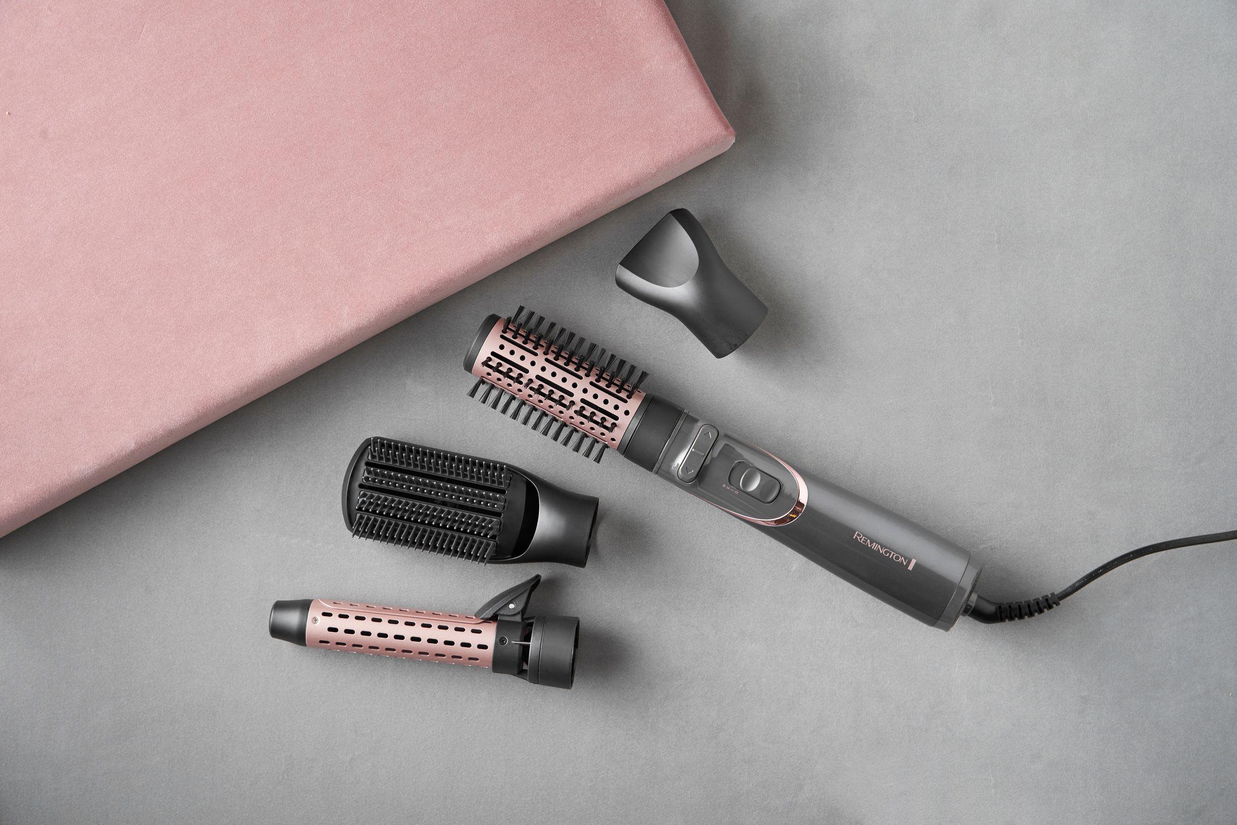 delikatne loki na krótkich włosach suszarko-lokówka