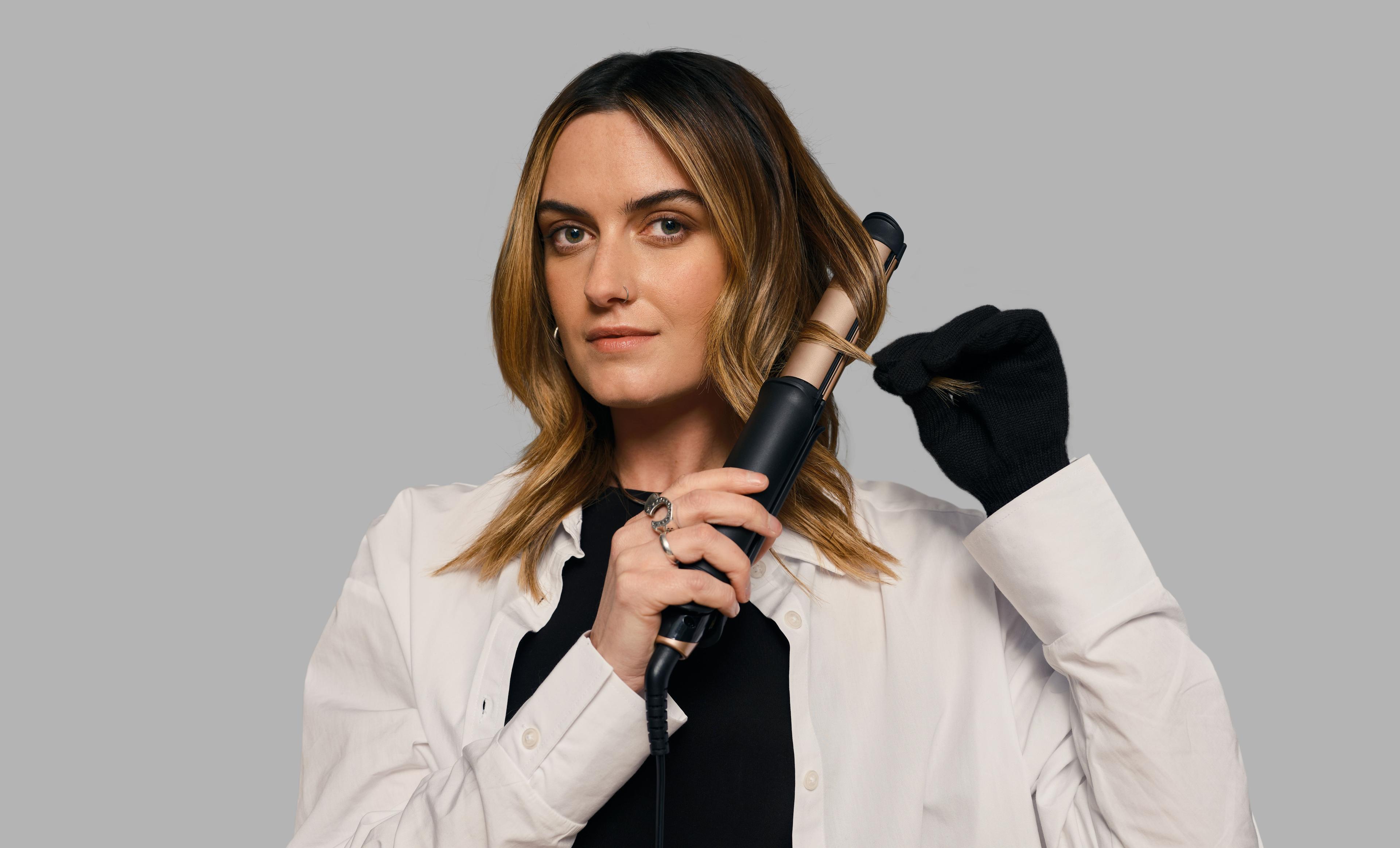 Kręcone włosy do ramion - jak zrobić w domu